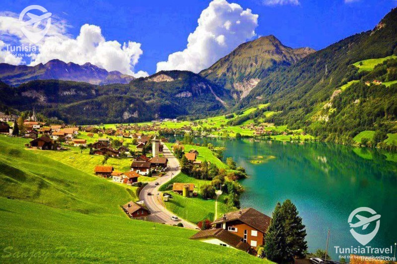 tunisia travel Lac de lungern suisse