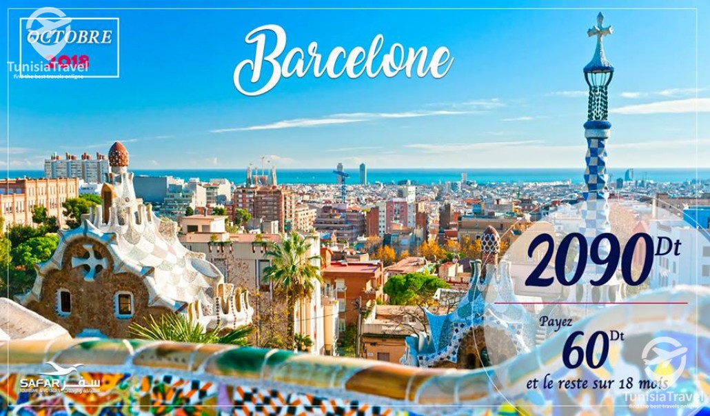 voyage BARCELONE spécial Vacances Octobre 2018